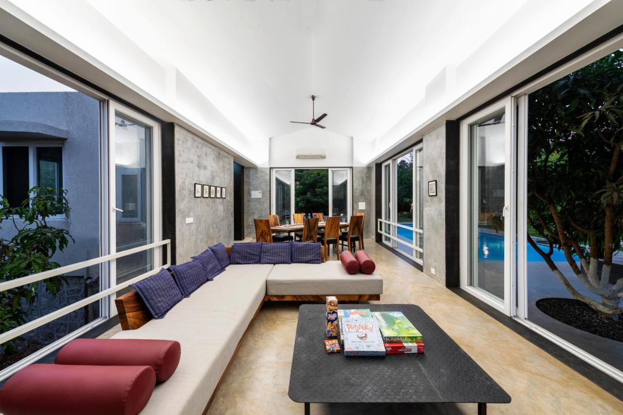 Saffronstays Casa Manga, Karjat - Pet-Friendly Pool Villa Near Nd'S Film World And Saltt Eksteriør billede